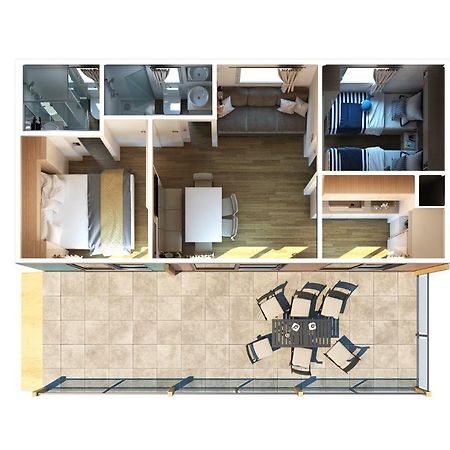 Victoria Mobilehome In Istra Premium Camping Resort Funtana Eksteriør billede